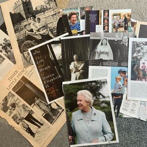 Ephemera Queen Elizabeth and Other Royals